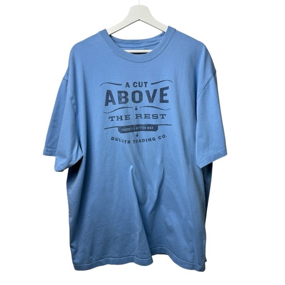 Duluth Trading Co Blue Men's Shirt - Picture 1 of 6